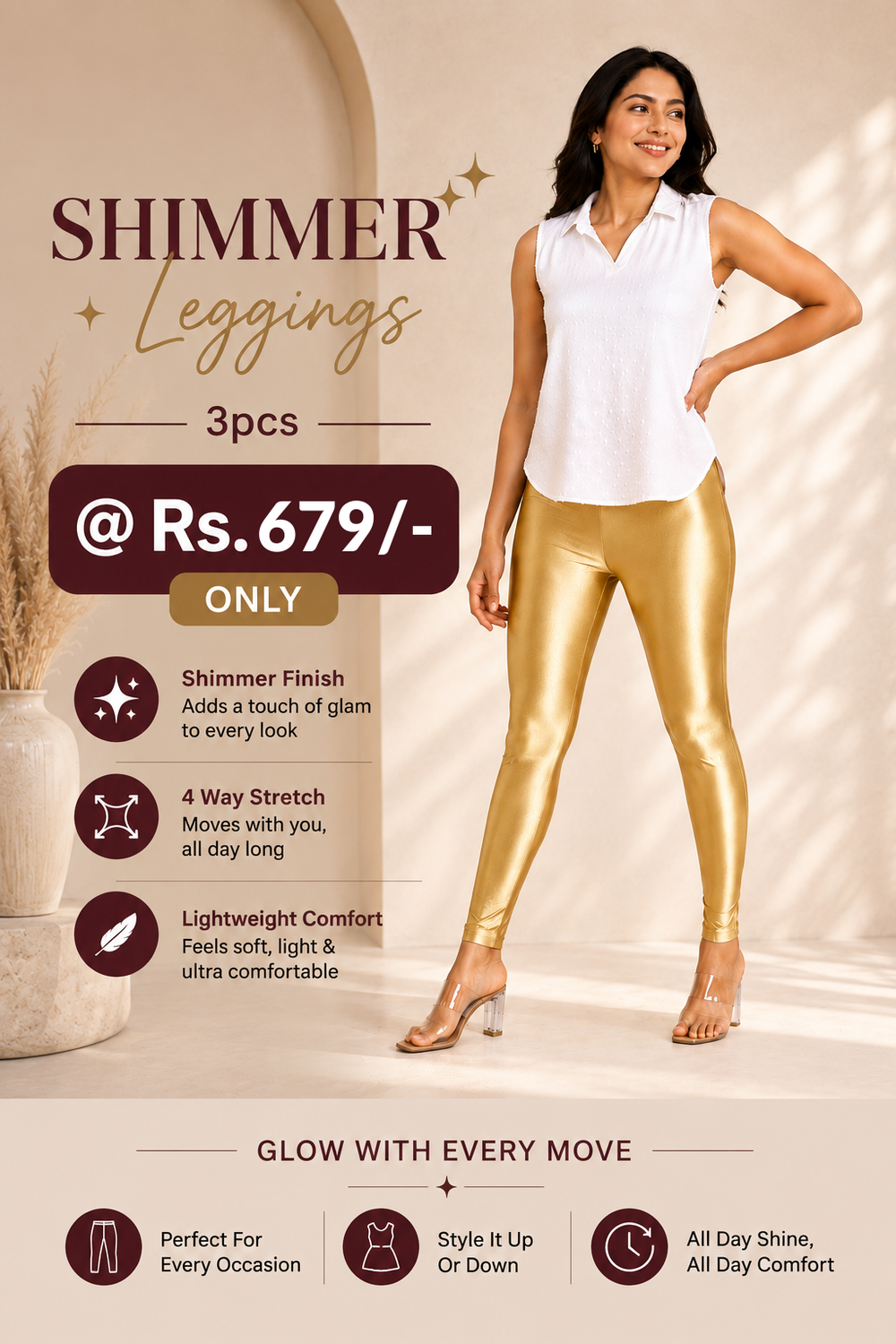 
                  
                    Shimmer Leggings
                  
                