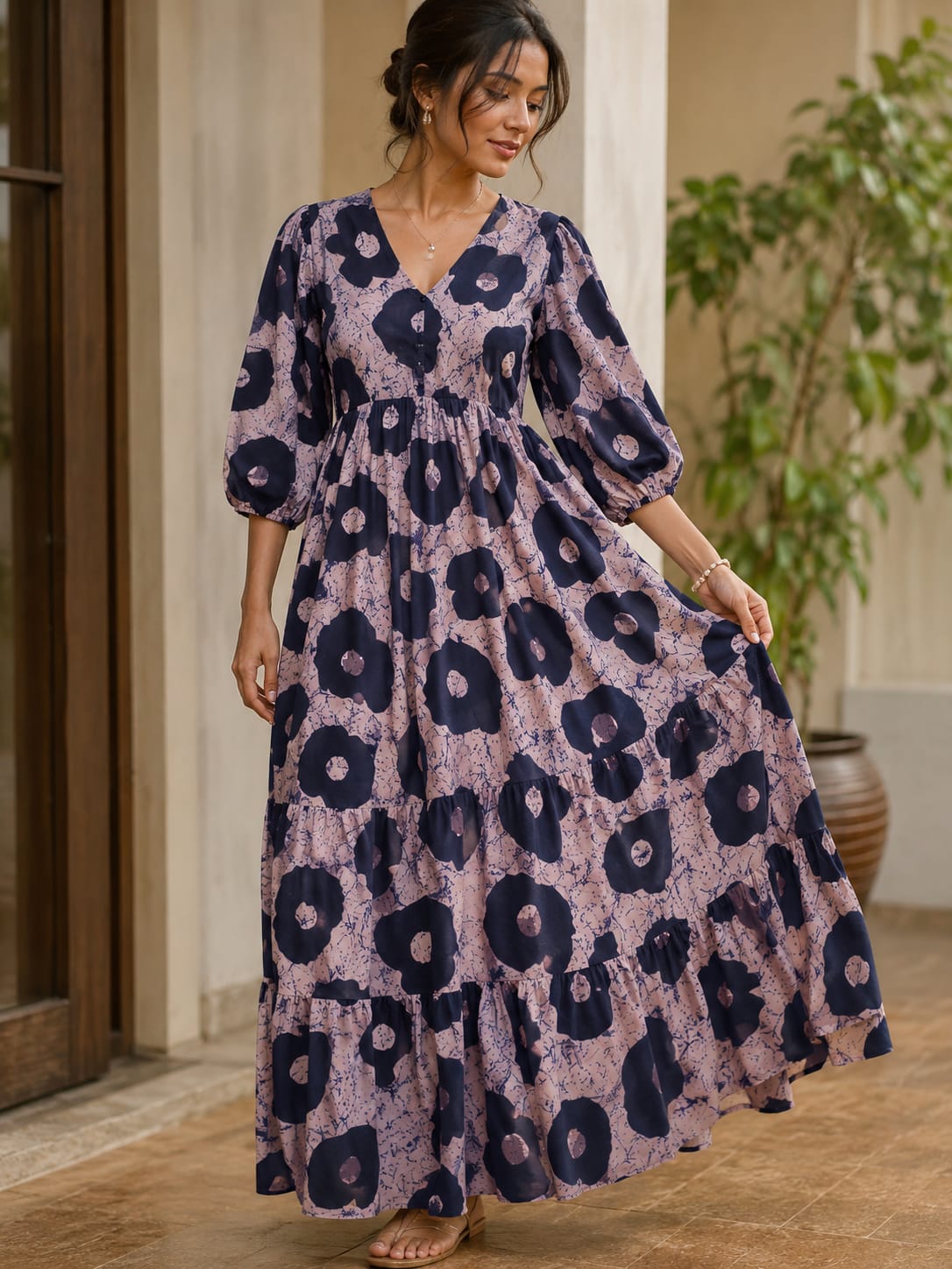 Maxi V Neck 9