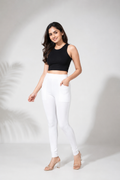 Jeggins - White