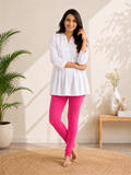 Full Length Leggings - Rani Pink