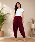 Patiala Pant - Maroon