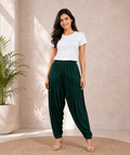 Patiala Pant - Bottle Green