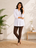 Full Length Leggings - Brown