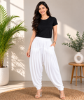 Patiala Pant - White