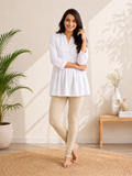 Full Length Leggings - Beige
